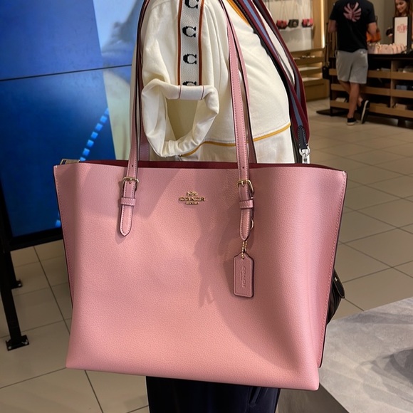 Coach Zip Top Tote 
IM/Pink - Picture 3 of 16